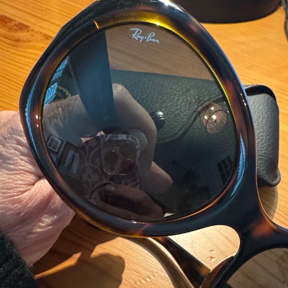 Ray-Ban Brown Sunglasses with Black Case